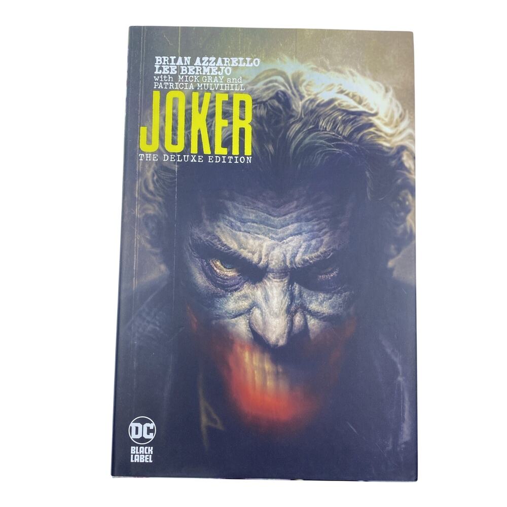 Joker Deluxe Edition HC Azzarello Bermejo DC Comics Graphic Novel